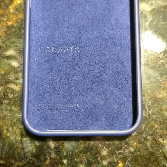 iPhone 12 Mini, Ornarto Silicone/Felt Microfiber, Soft Touch Slim Phone Case - Picture 7 of 8